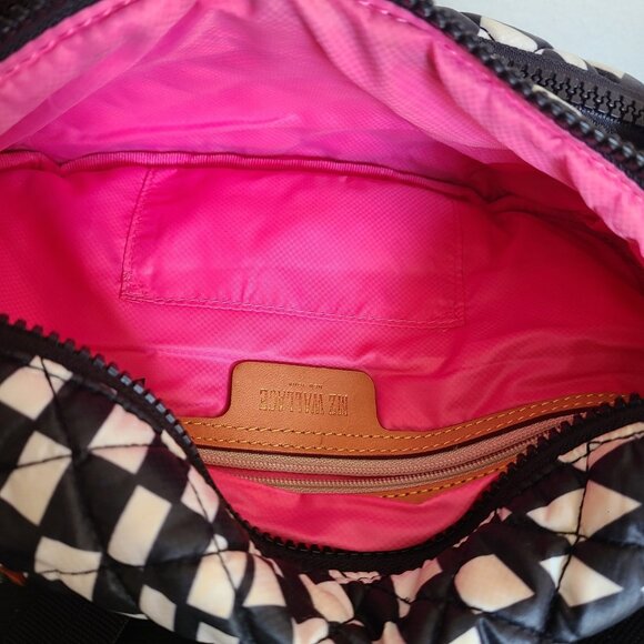 MZ Wallace Metro Quilted Sling Bag  Checkered - Picture 4 of 10